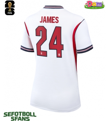 England Reece James #24 Hemmatröja Kvinnor VM 2026 Kortärmad